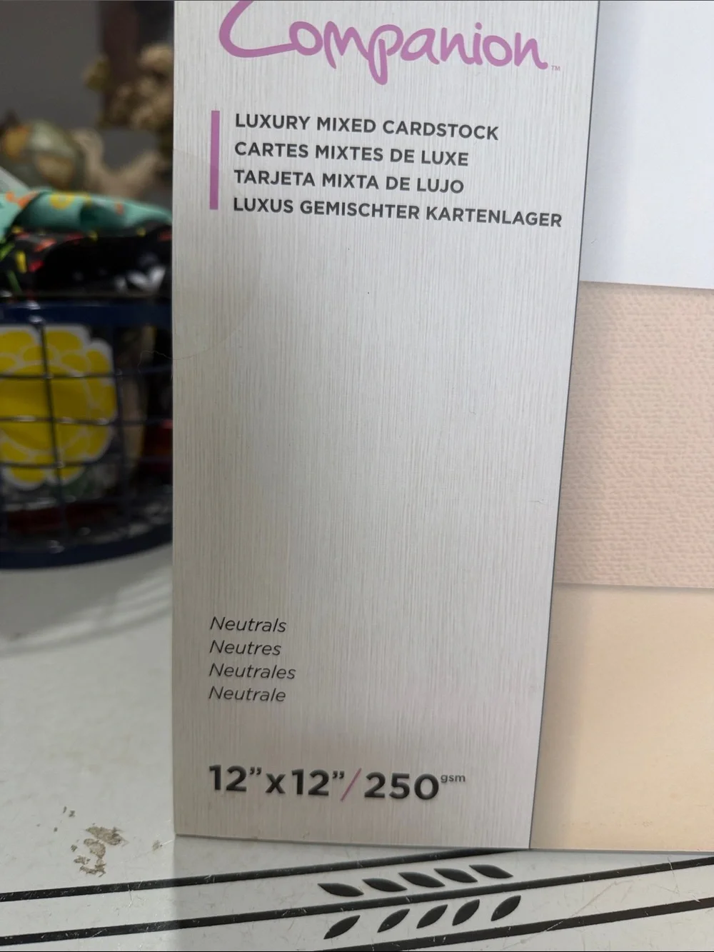 Crafters Companion Neutrals Luxury Mixed Cardstock